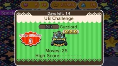 Novedades de la semana en Pokémon Shuffle: Guzzlord, Kommo-o, Mega Charizard X variocolor y más