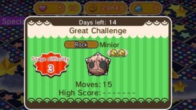 Novedades de la semana en Pokémon Shuffle: Minior, Latios, regalos mensuales y más