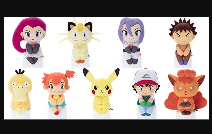 Lanzan una nueva línea de peluches de Pokémon en Japón