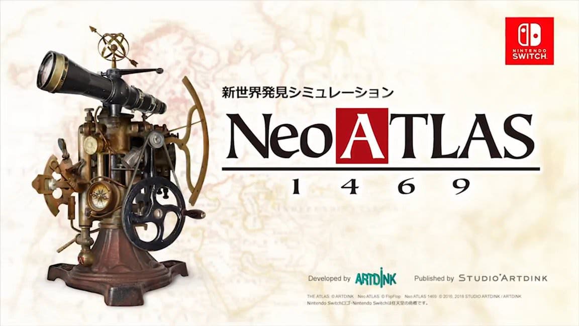 [Act.] Anunciado Neo Atlas 1469 para Nintendo Switch en Japón
