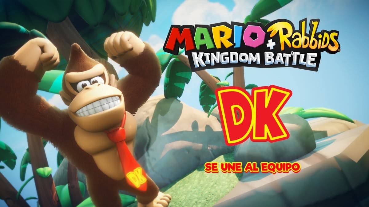 [Act.] Donkey Kong se unirá a Mario + Rabbids: Kingdom Battle