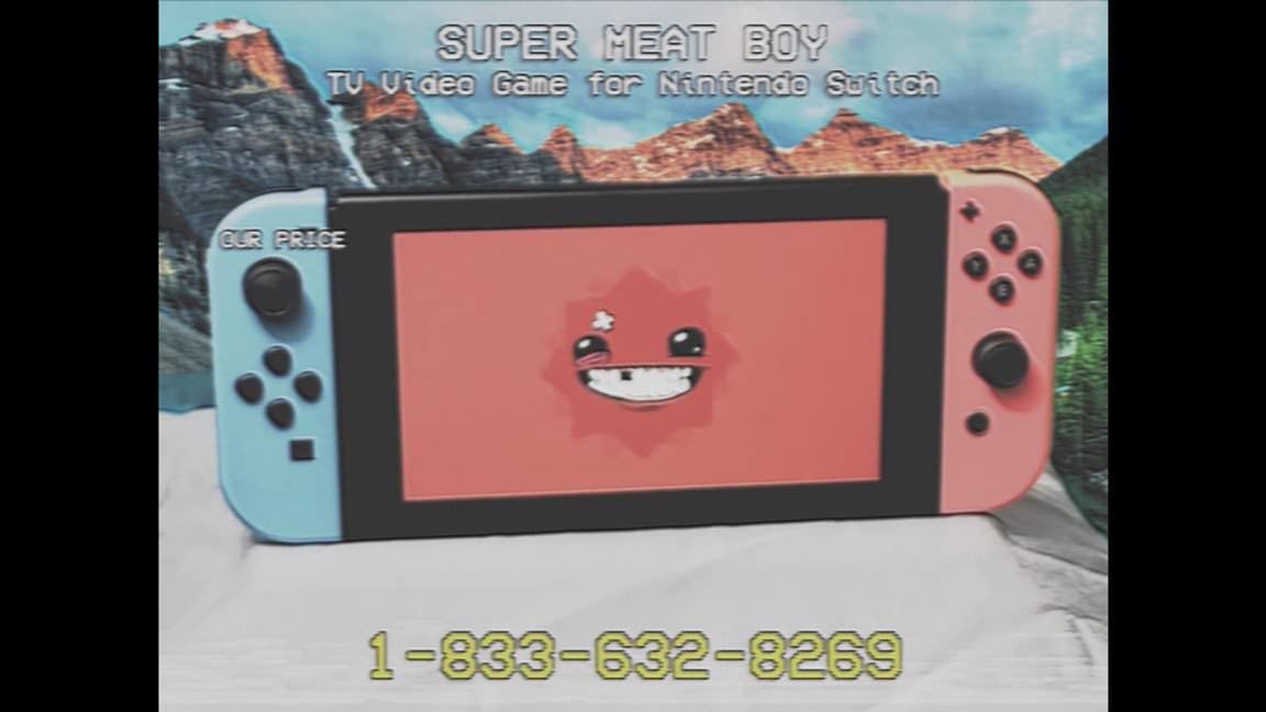 No te pierdas este vídeo promocional retro de Super Meat Boy para Nintendo Switch