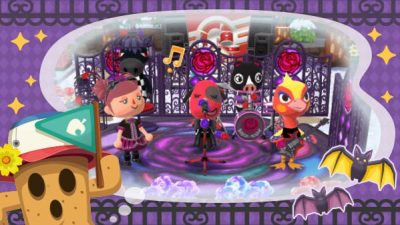Nintendo trae de nuevo el evento gótico a Animal Crossing: Pocket Camp