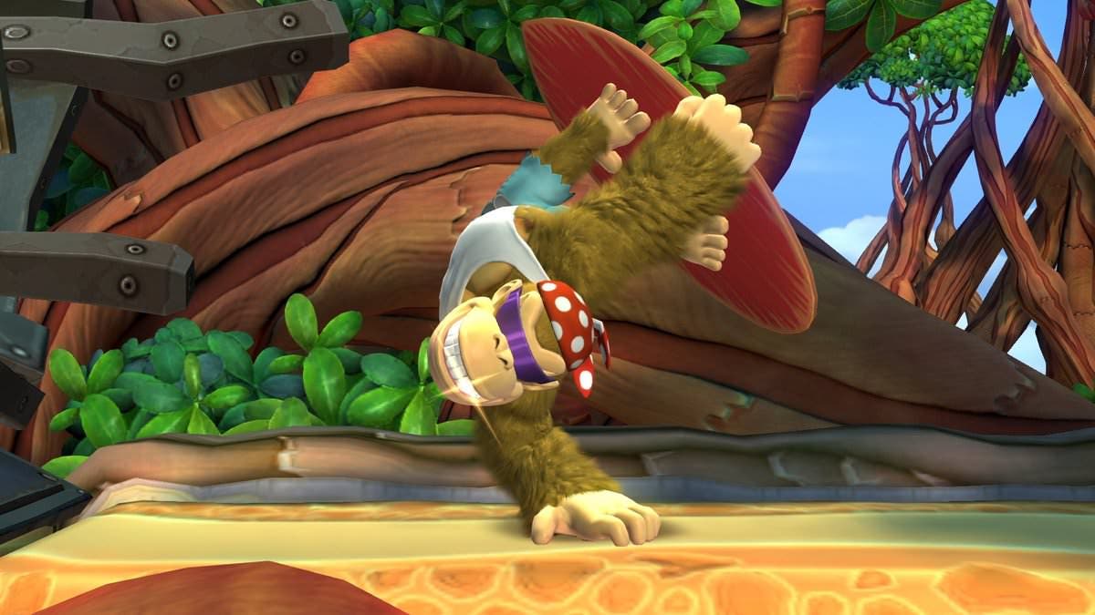 Comparación gráfica entre Donkey Kong Country: Tropical Freeze para Wii U y Switch