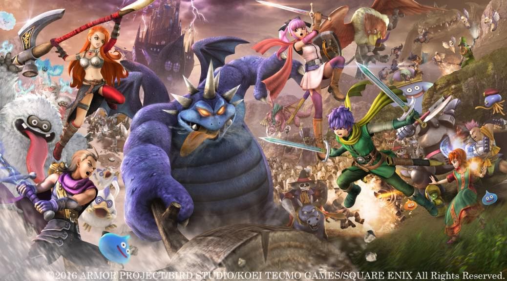Dragon Quest Heroes 1 y 2 reaparece en un reciente listado de GameStop