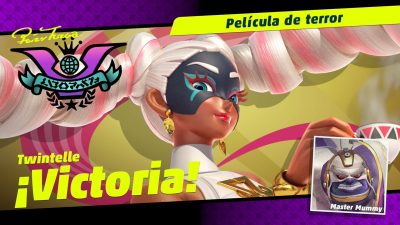 Twintelle gana la tercera Festilucha de ARMS