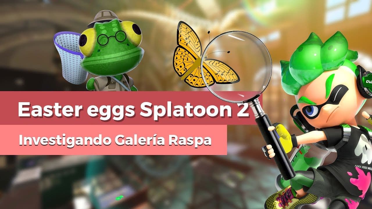 [Vídeo] Easter eggs y curiosidades de Galería Raspa de Splatoon 2