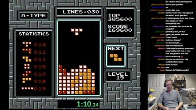 Este jugador ha batido el récord mundial de Tetris para NES sin darse cuenta