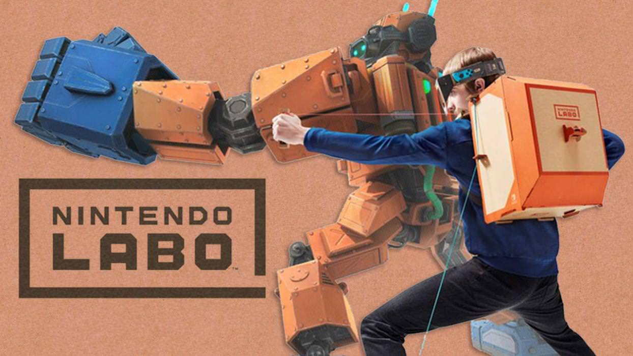 Los kits de robot y vehículos de Nintendo Labo se actualizan a la versión 1.1.0