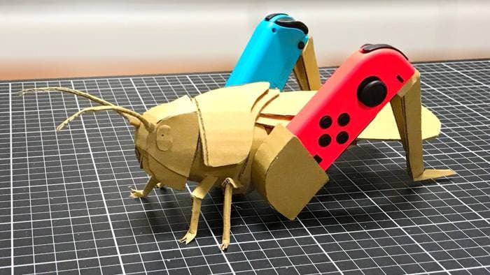 El equipo de desarrollo de Nintendo Labo creó un prototipo basado en Game & Watch