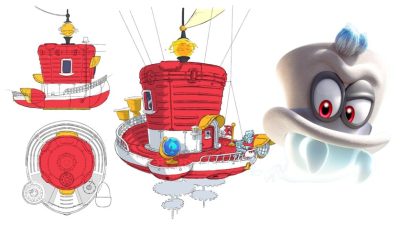 Mario y Cappy dieron el color a la Odyssey de Super Mario Odyssey