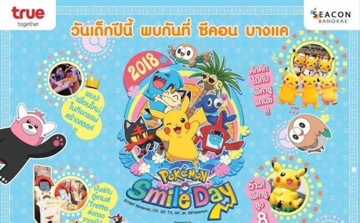 El Pokémon Smile Day tendrá lugar esta semana en Tailandia