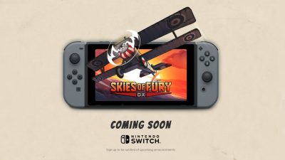 Skies of Fury DX confirma su lanzamiento en Nintendo Switch