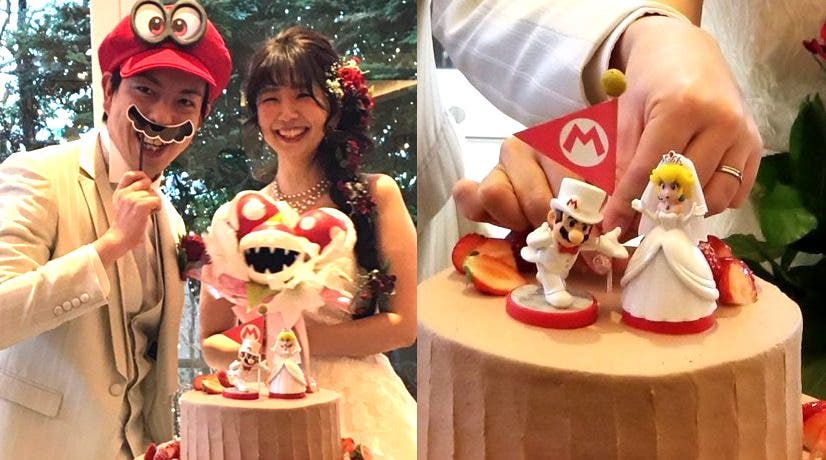 Las bodas al estilo Super Mario Odyssey ya son una realidad en Japón