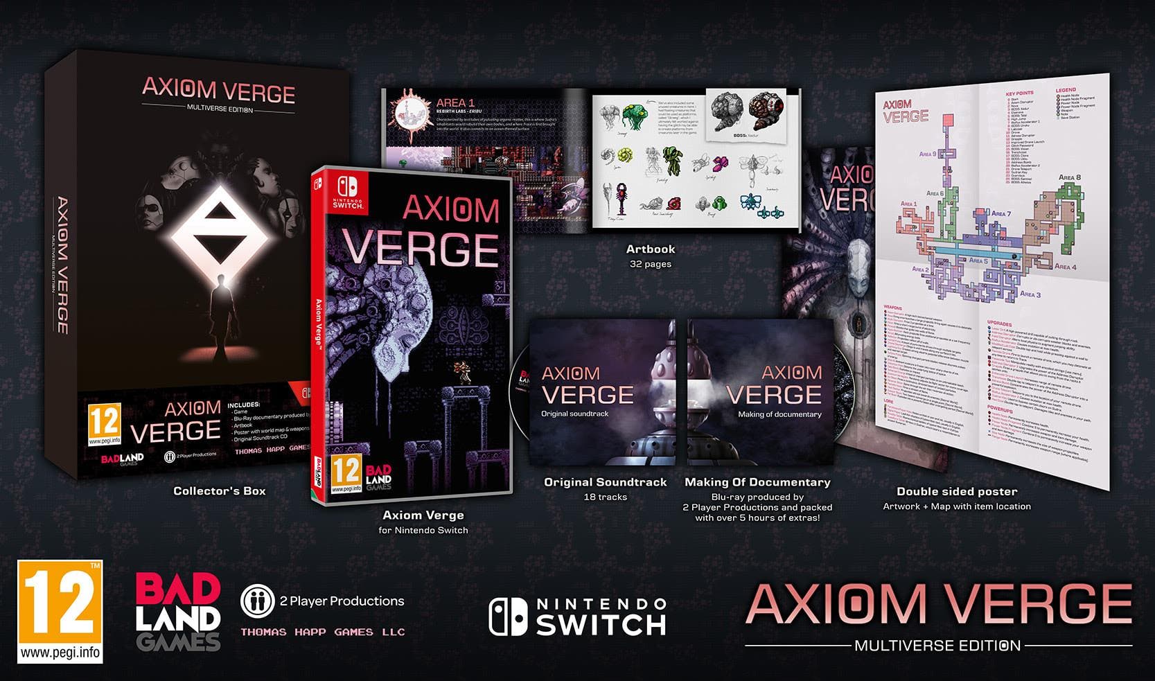 Axiom Verge: Multiverse Edition ya está disponible en tiendas