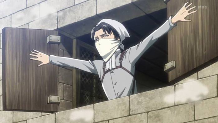 Levi con su atuendo de limpieza será jugable en Attack on Titan 2