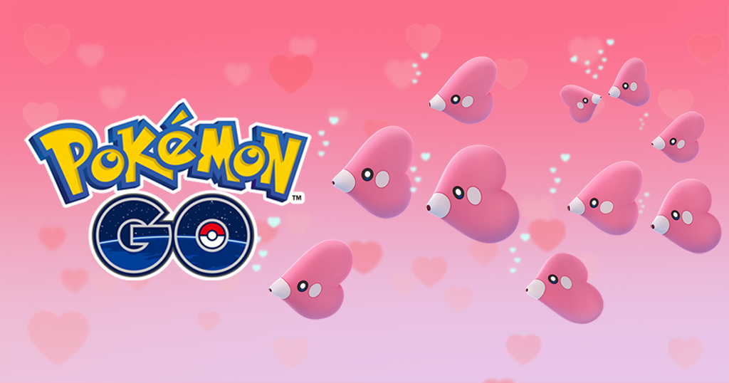 [Act.] Pokémon GO celebra San Valentín con una mayor cantidad de Luvdisc y Chansey salvajes y más