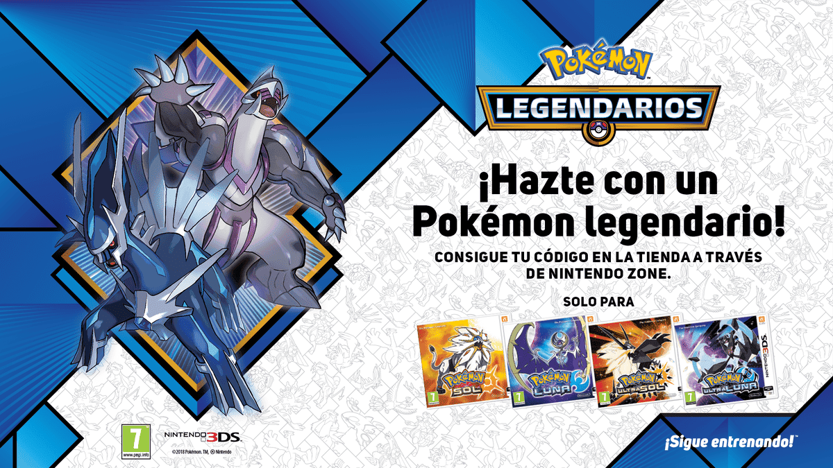 Todos los detalles de la distribución de Palkia y Dialga para Pokémon Sol, Luna, Ultrasol o Ultraluna en GAME España