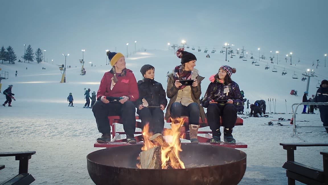 Vídeo: Nintendo promociona Switch en una estación de esquí de Wisconsin