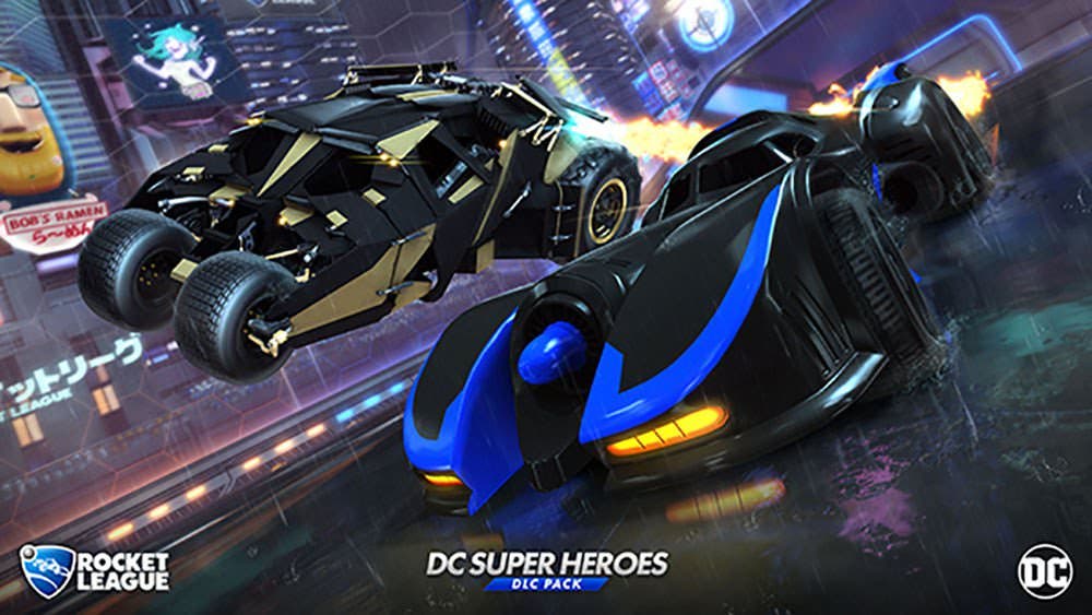 Rocket League se actualizará el 5 de marzo añadiendo el DLC de DC Super Heroes