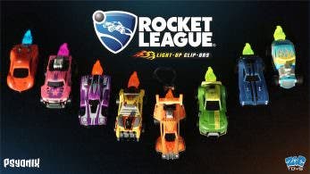La nueva línea de coches de juguete de Rocket League, Light-Up Clip-On, llegará en marzo