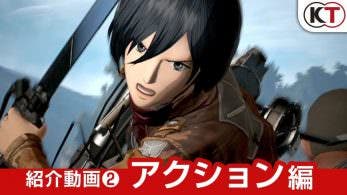 Koei Tecmo comparte un nuevo tráiler de acción para Attack on Titan 2