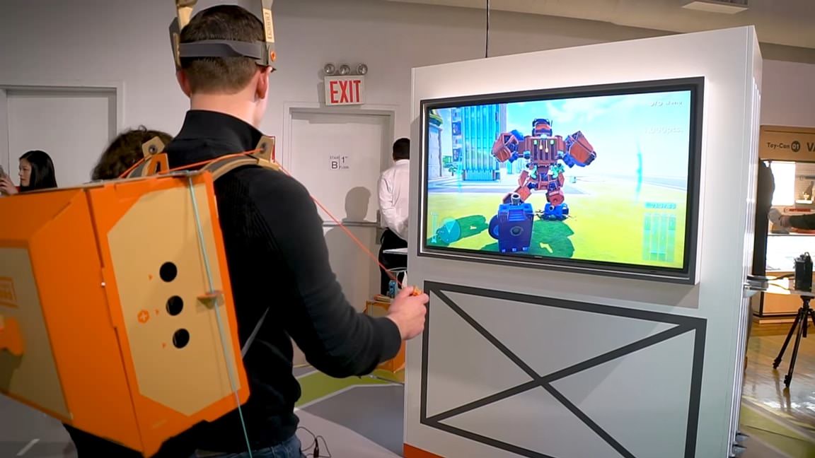 [Act.] Este vídeo nos ofrece otro vistazo a Nintendo Labo, incluyendo el kit de robot