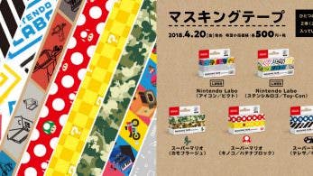 Japón recibirá cinco juegos de cintas adhesivas para Nintendo Labo