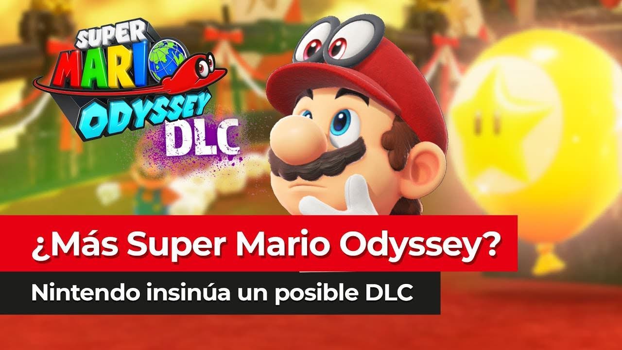 [Vídeo] ¿Nuevo DLC para Super Mario Odyssey? Nintendo deja la puerta abierta