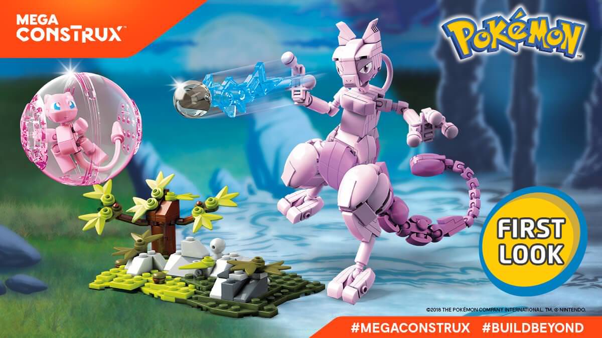 Mega Construx pondrá a la venta nuevas figuras Pokémon