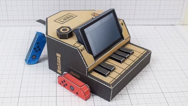 Esta miniatura del Piano Toy-Con de Nintendo Labo creada por un fan no tiene desperdicio