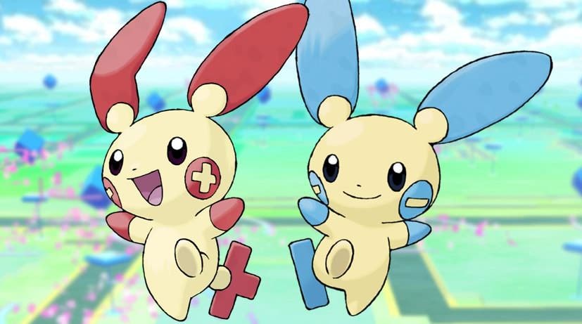 Plusle y Minum dejan de ser regionales en Pokémon GO