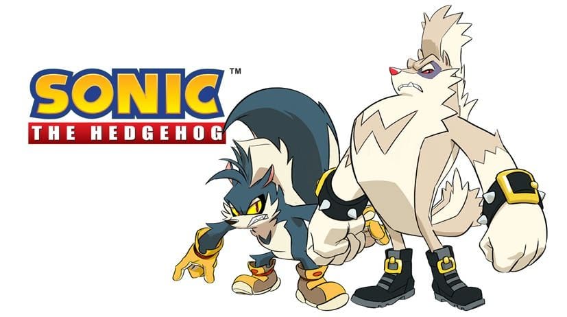 Conoce a Tumble y Rough, dos nuevos villanos que aparecerán en el próximo cómic de Sonic