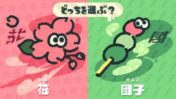 El próximo Splatfest japonés de Splatoon 2 será sobre Flores vs. Dangos