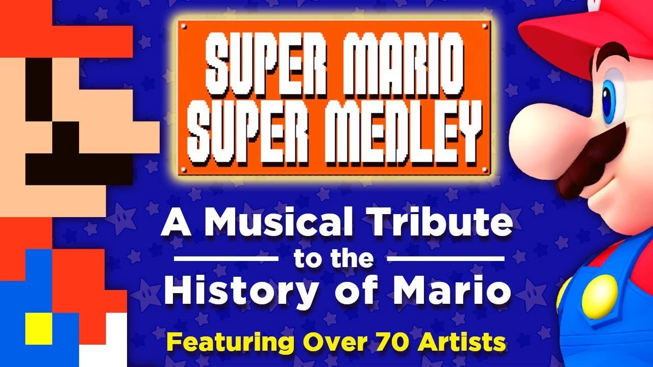 70 músicos colaboran para crear un tributo musical a Super Mario en YouTube