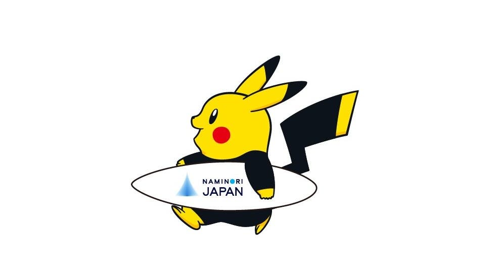 Pikachu es la nueva mascota de Naminori Japan