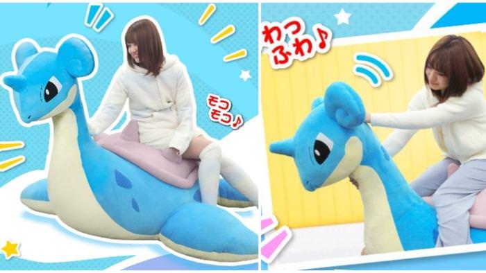 No te pierdas este peluche gigante del Pokémon Lapras valorado en 750$