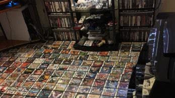 Este fan ha logrado cubrir todo el suelo de su habitación con cajas de juegos de Nintendo DS