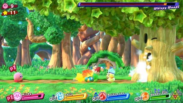 Vídeo: Kirby gana sin hacer absolutamente nada en estas batallas de Kirby Star Allies