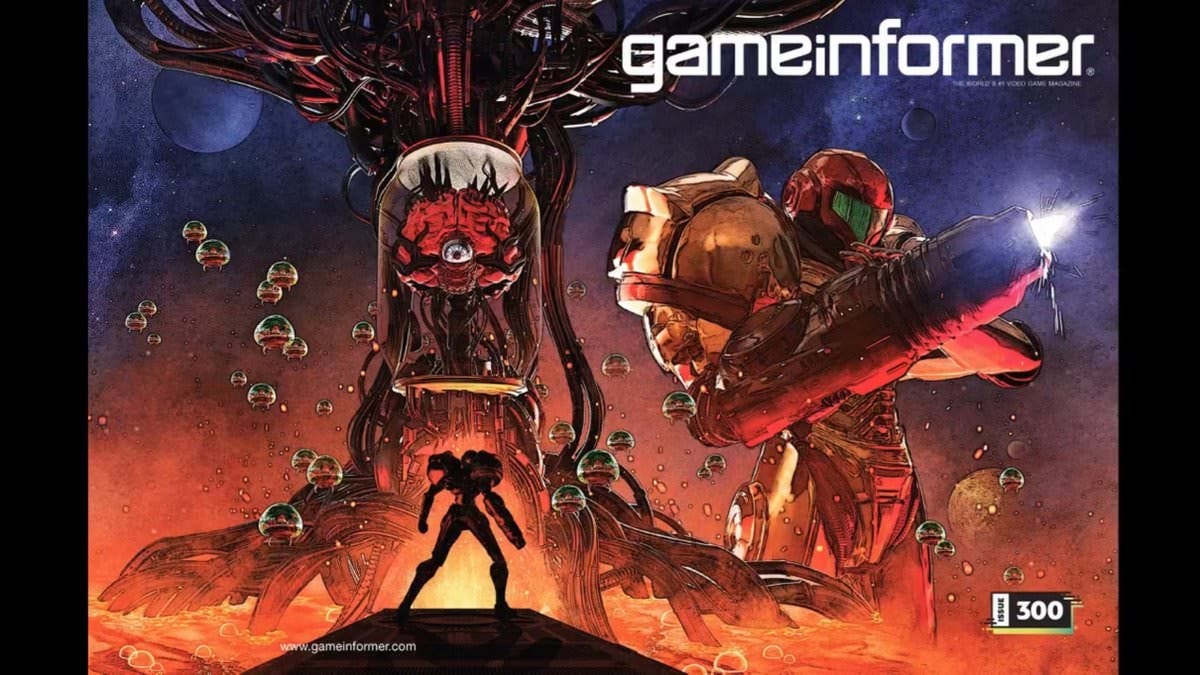 Metroid protagoniza una de las portadas especiales del número 300 de Game Informer