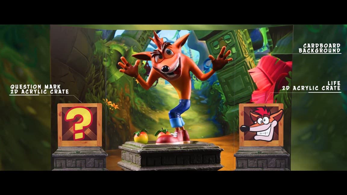 First 4 Figures anuncia una nueva figura de Crash Bandicoot