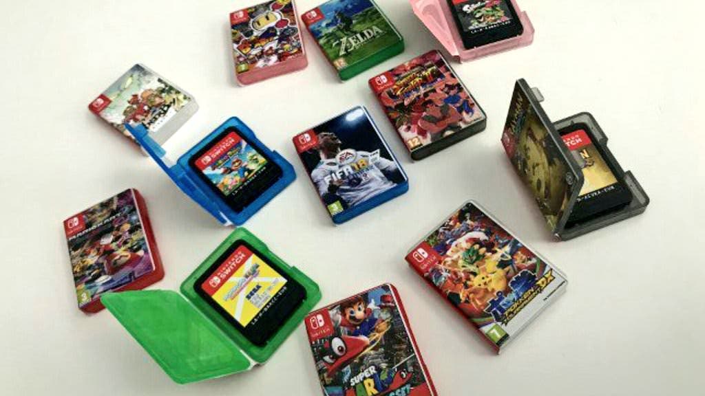 Un fan crea una serie de mini cajas para los cartuchos de Switch