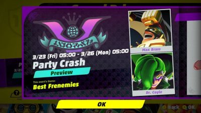 Max Brass y Dr. Coyle protagonizan la próxima Festilucha de ARMS