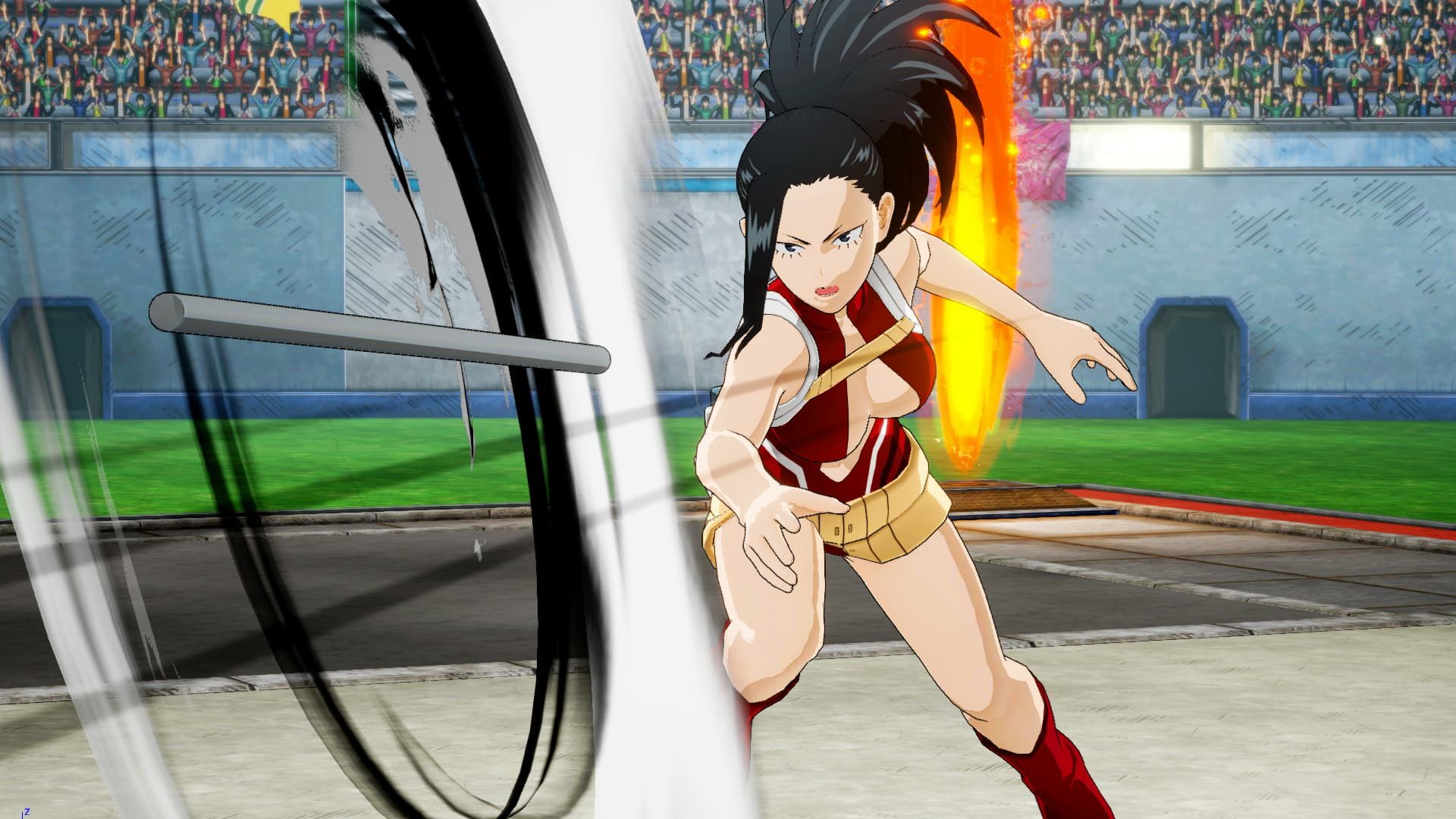 Nuevos detalles y capturas de Tsuyu, Denki y Momo en My Hero Academia: One’s Justice