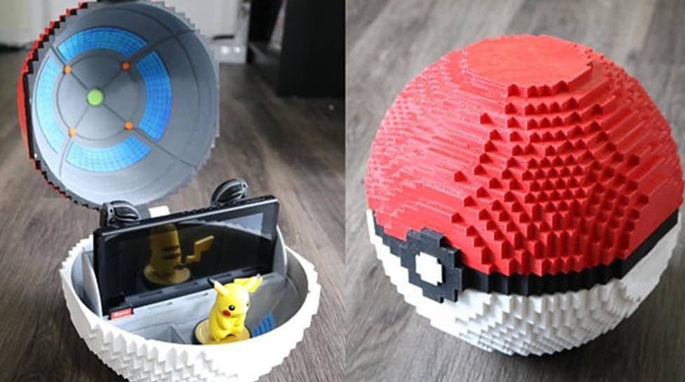 No te pierdas este genial dock de Nintendo Switch inspirado en una Poké Ball de Pokémon