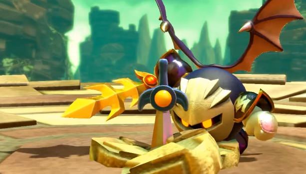 Mira cómo se enfada Meta Knight en este genial Easter Egg de Kirby Star Allies