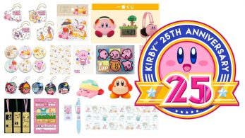 Echa un vistazo a estos nuevos productos del 25º aniversario de Kirby