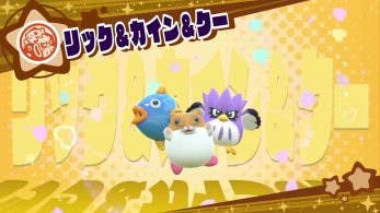 Nuevo tráiler de Kirby Star Allies centrado en Rick, Kine y Coo