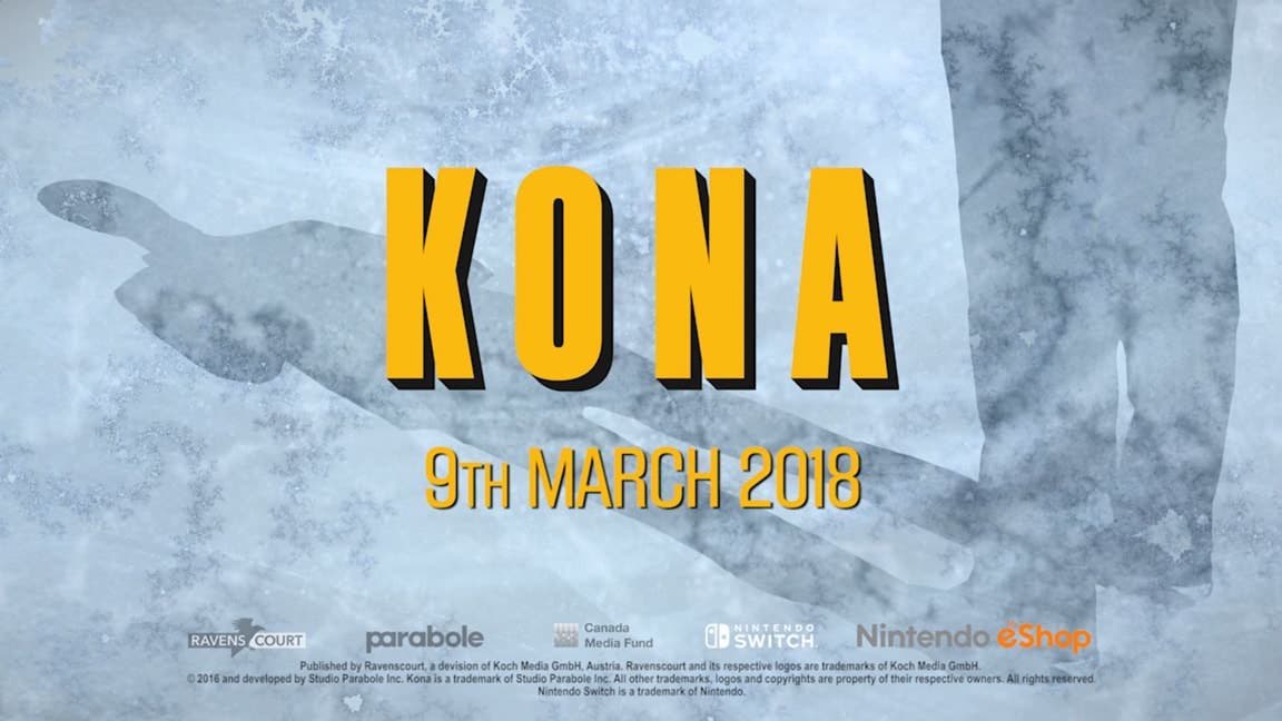 [Act.] Tráiler de lanzamiento y gameplay de Kona, ya disponible en Nintendo Switch