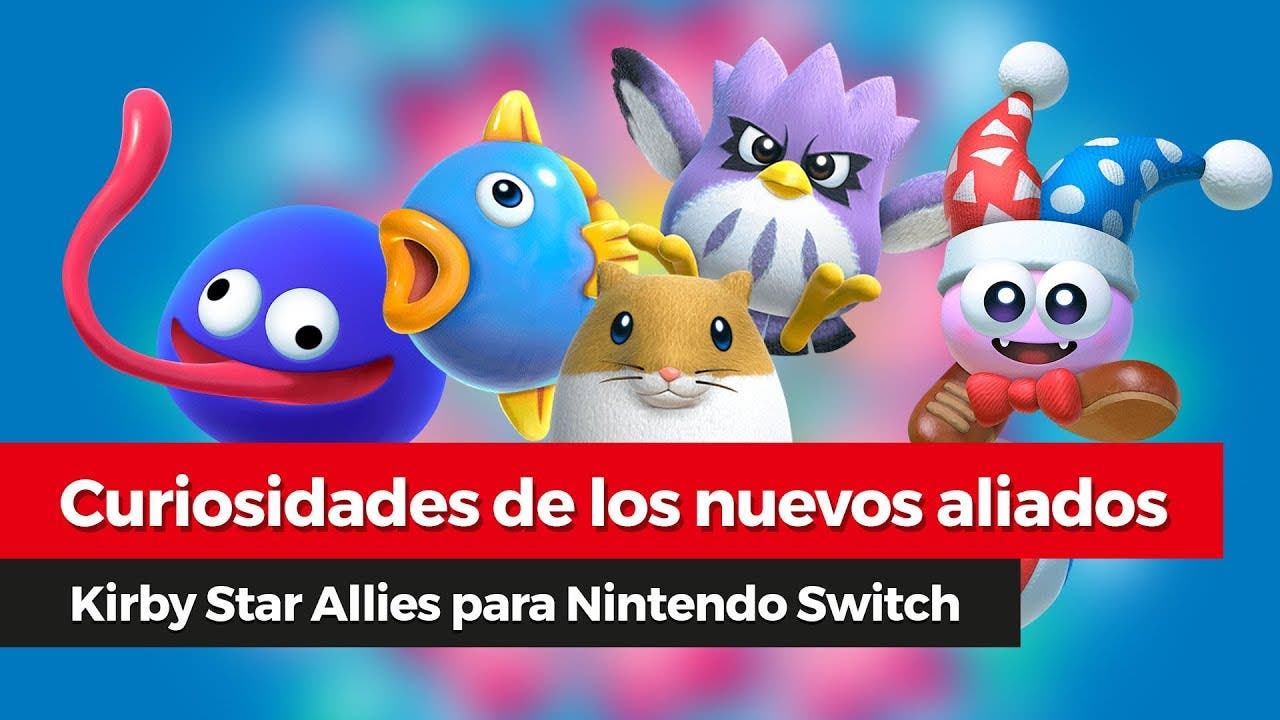 [Vídeo] Curiosidades de los nuevos aliados de Kirby Star Allies